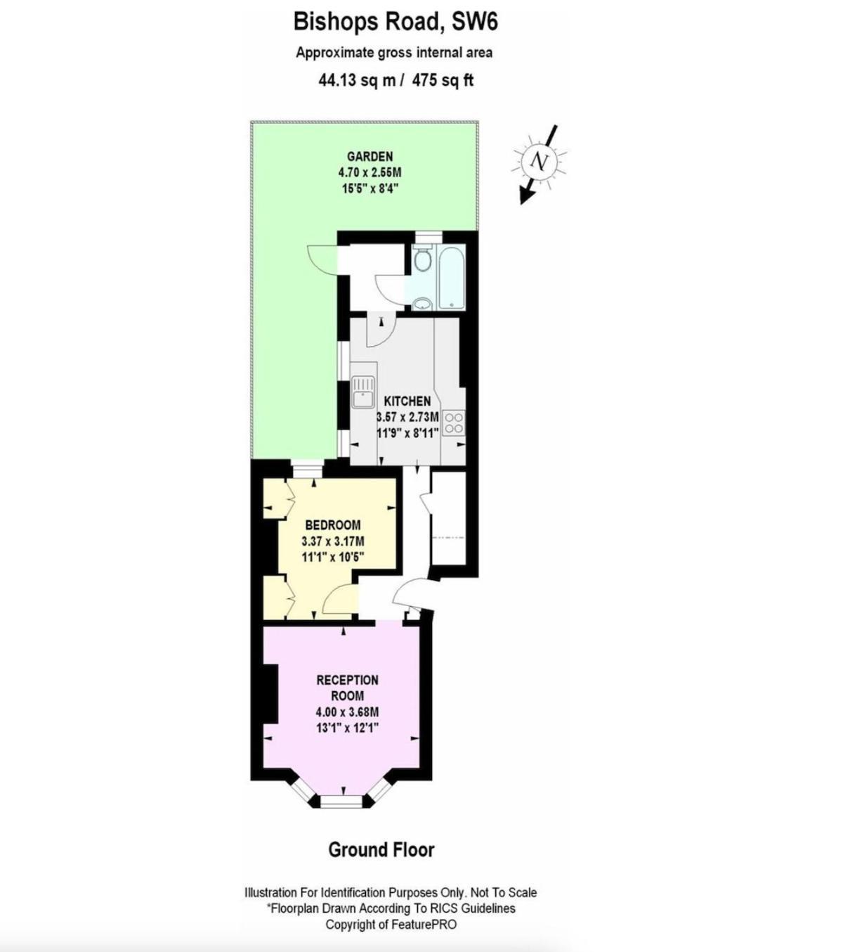 Bishop's Road - Welcoming Flat With Outside Space London